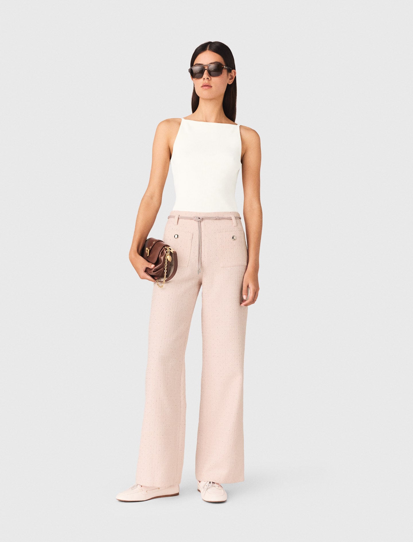 Maje Sale / Tweed trousers