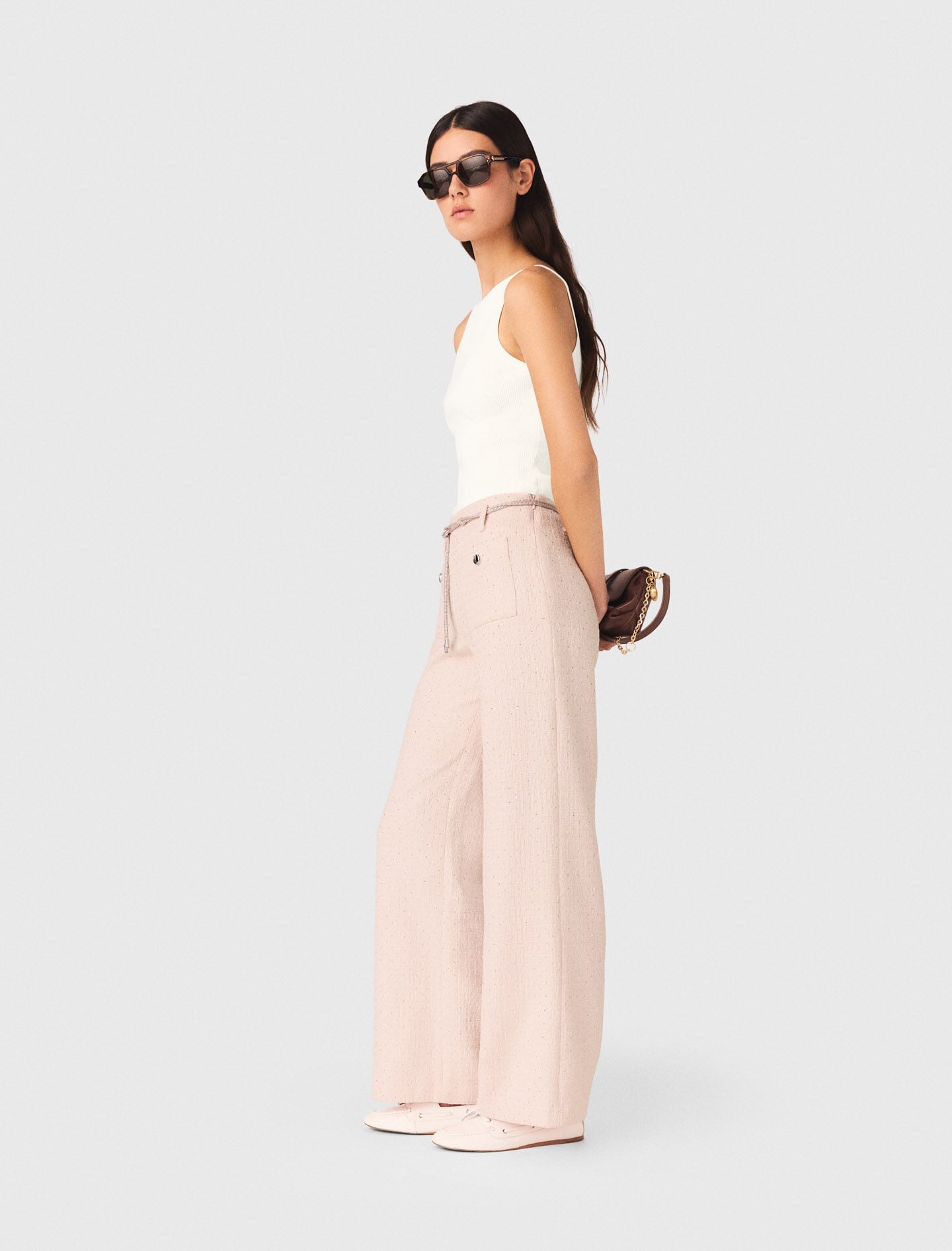 Maje Sale / Tweed trousers