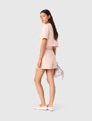 Maje Outlet / Short-sleeved tweed jacket
