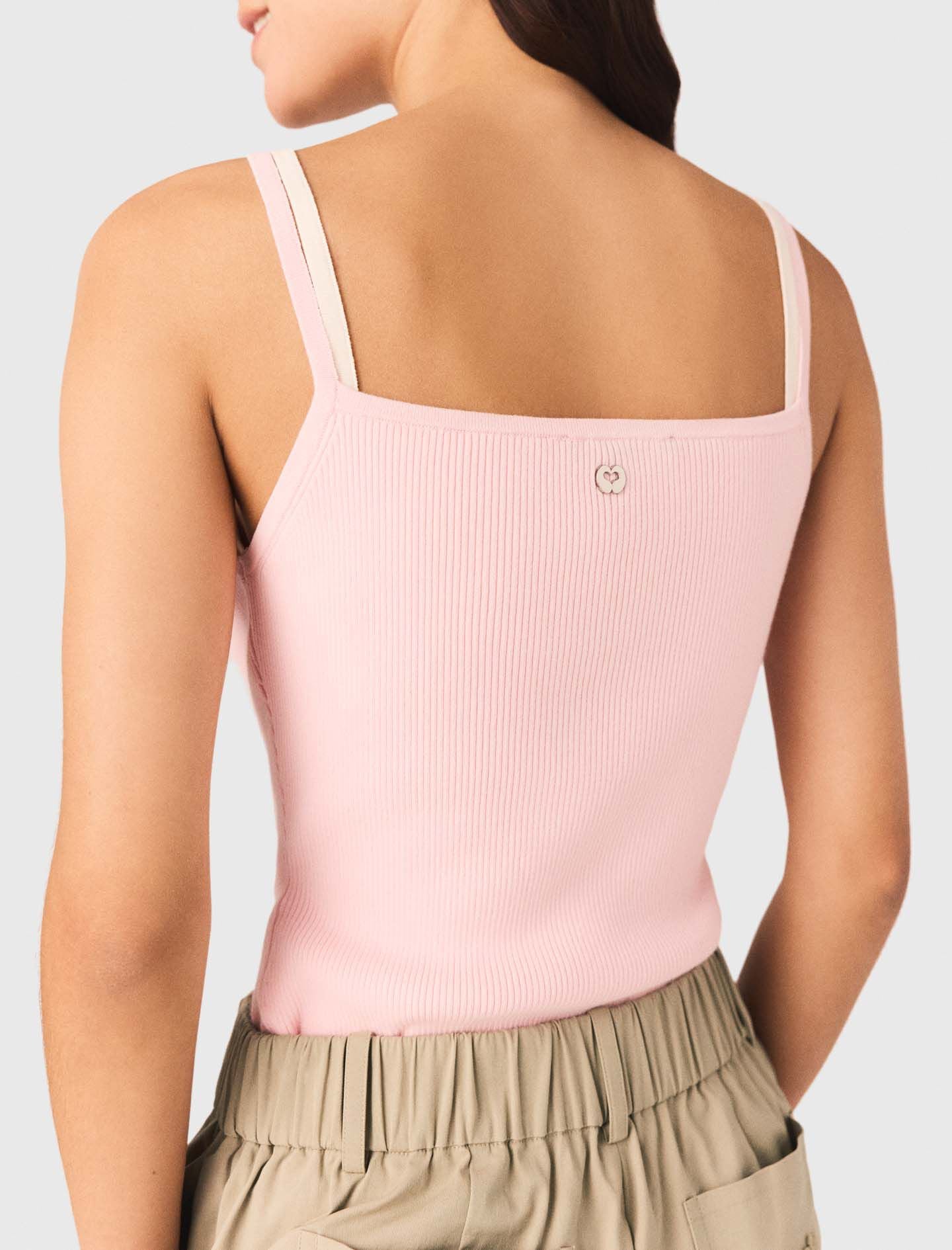 Maje New / High straight-neck top