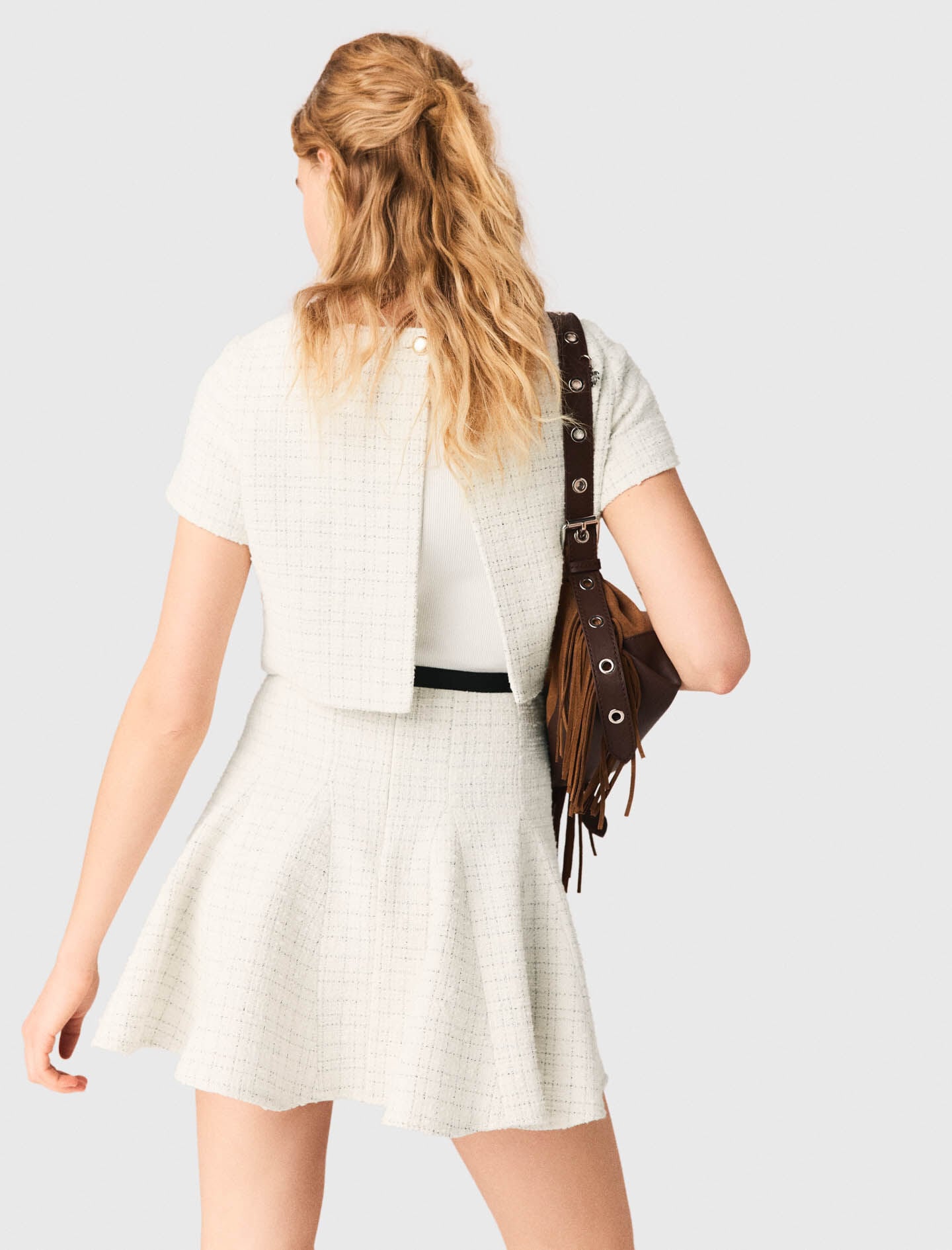 Maje Online / 2-in-1 tweed dress