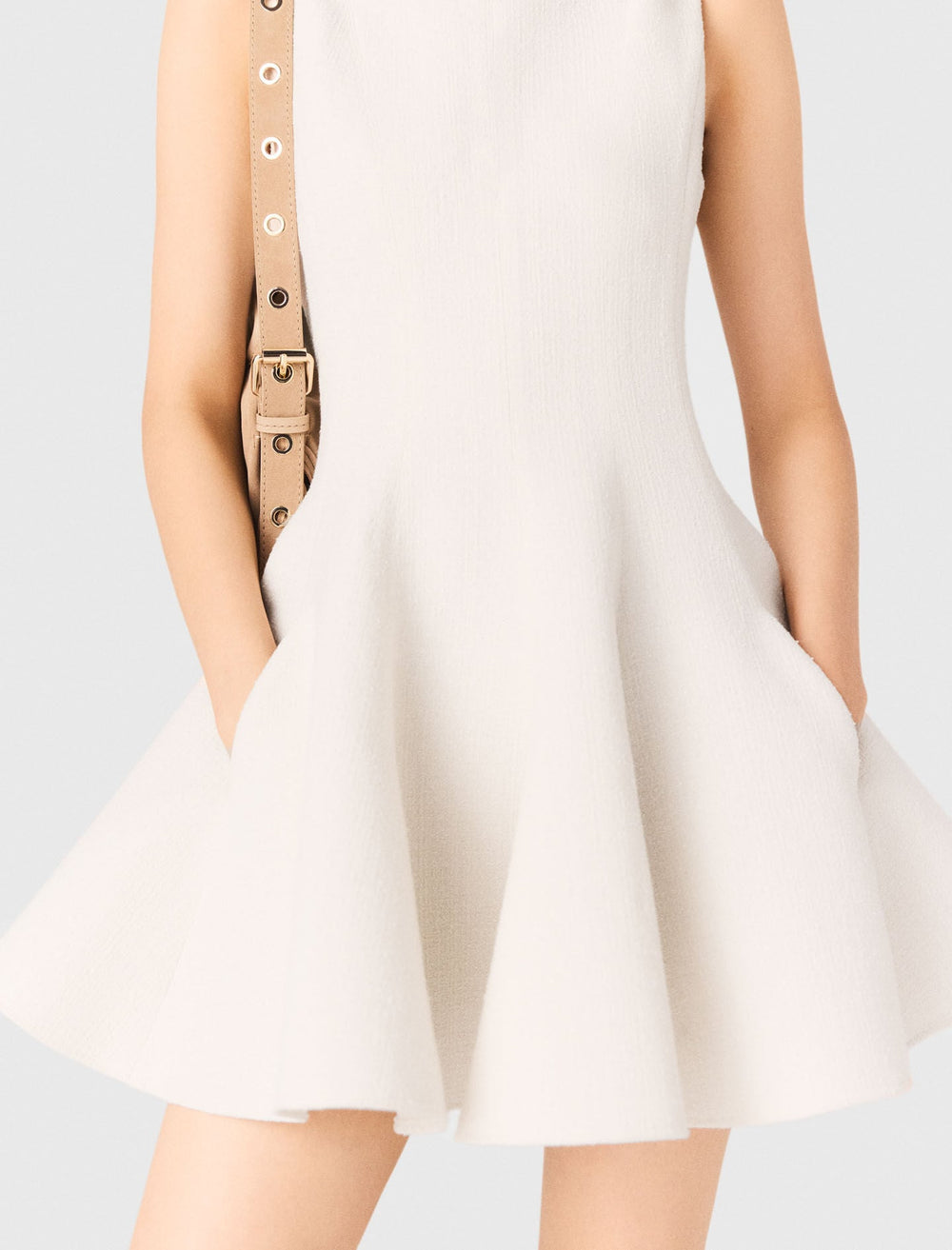 Maje Shop / Short flared tweed dress