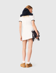 Maje On Sale / Short dress with contrasting trim