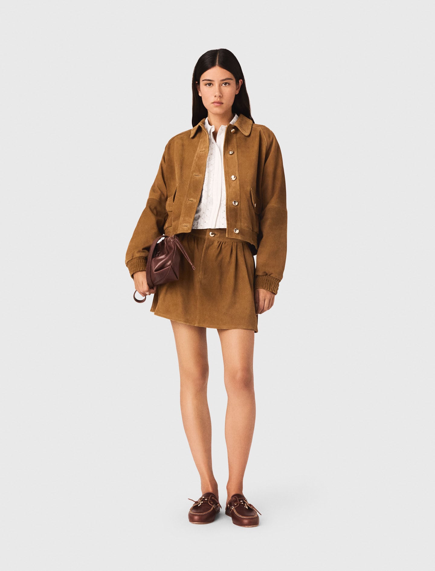 Maje Online / Suede jacket