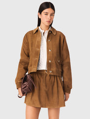 Maje Online / Suede jacket