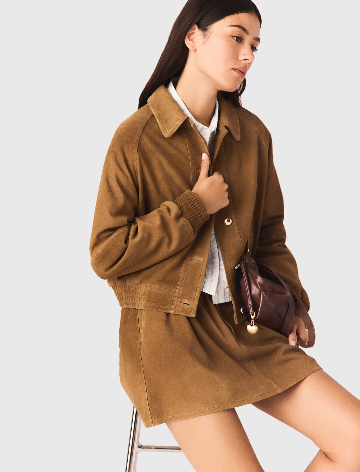Maje Online / Suede jacket