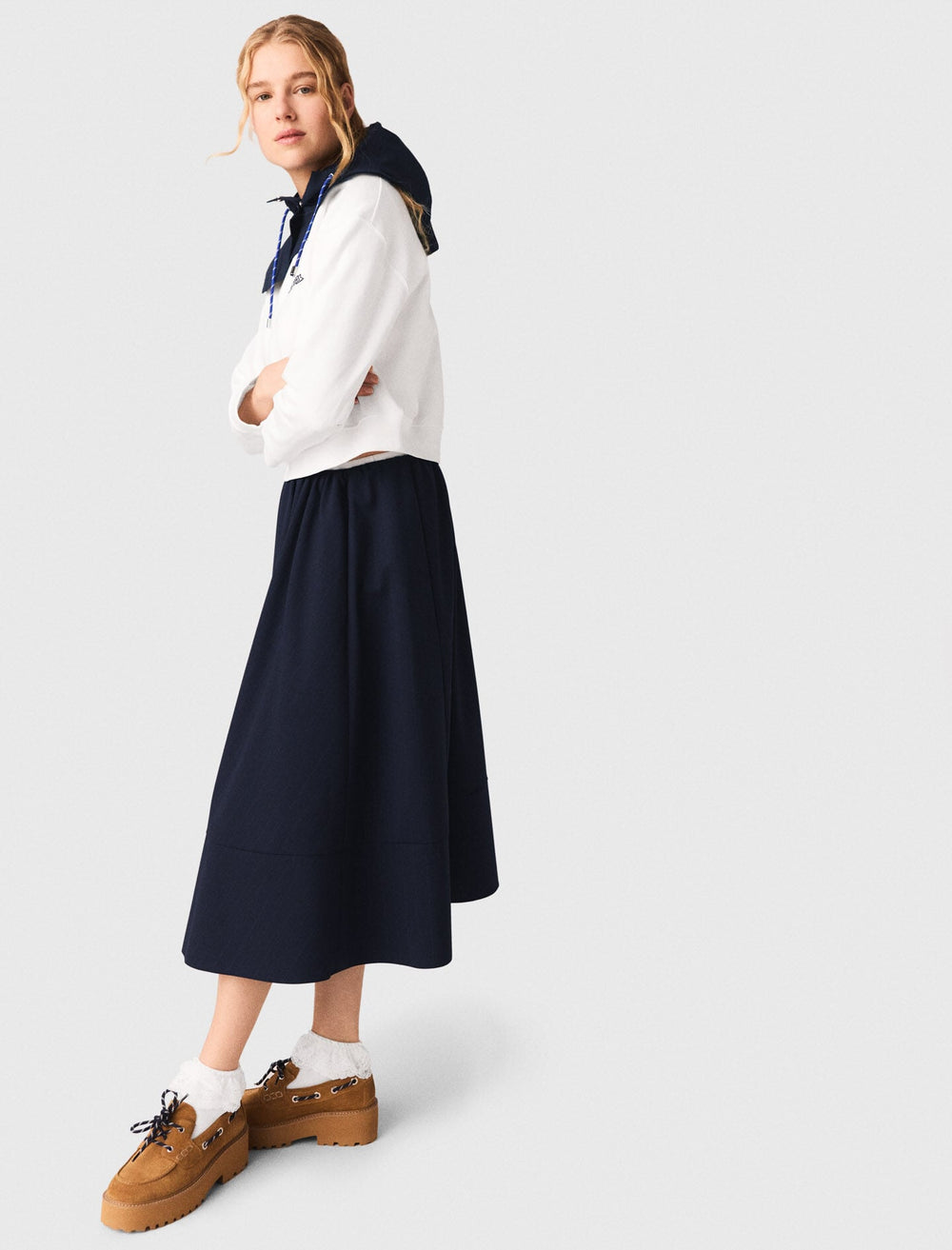 Maje On Sale / Sailor print sweatshirt