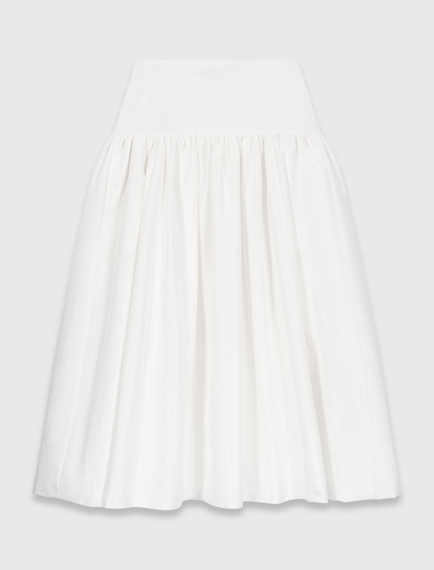 Maje New / Long taffeta skirt
