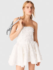 Maje Shop / Short embroidered bustier dress