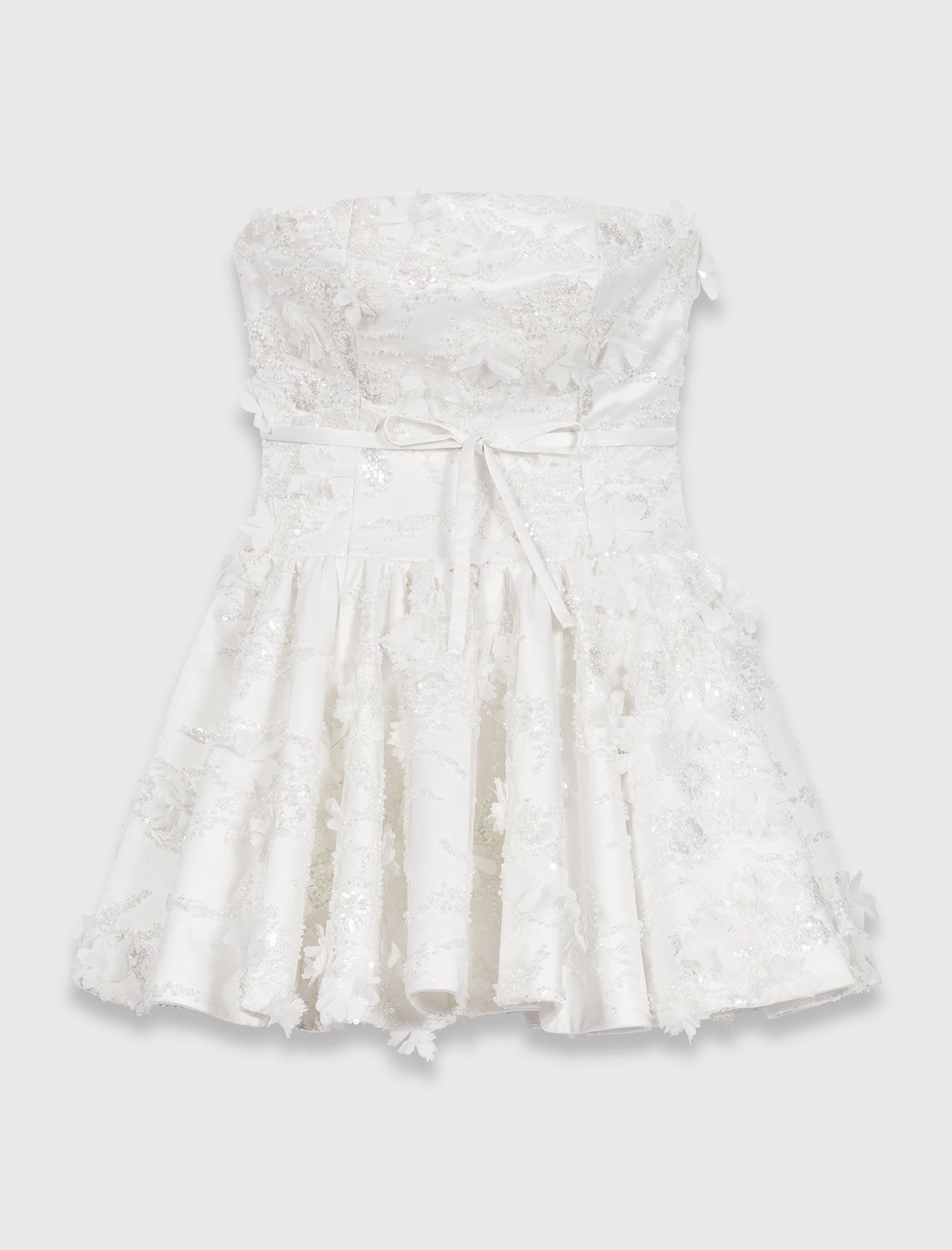 Maje Shop / Short embroidered bustier dress