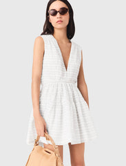 Maje Shop / Short flared open-back dress