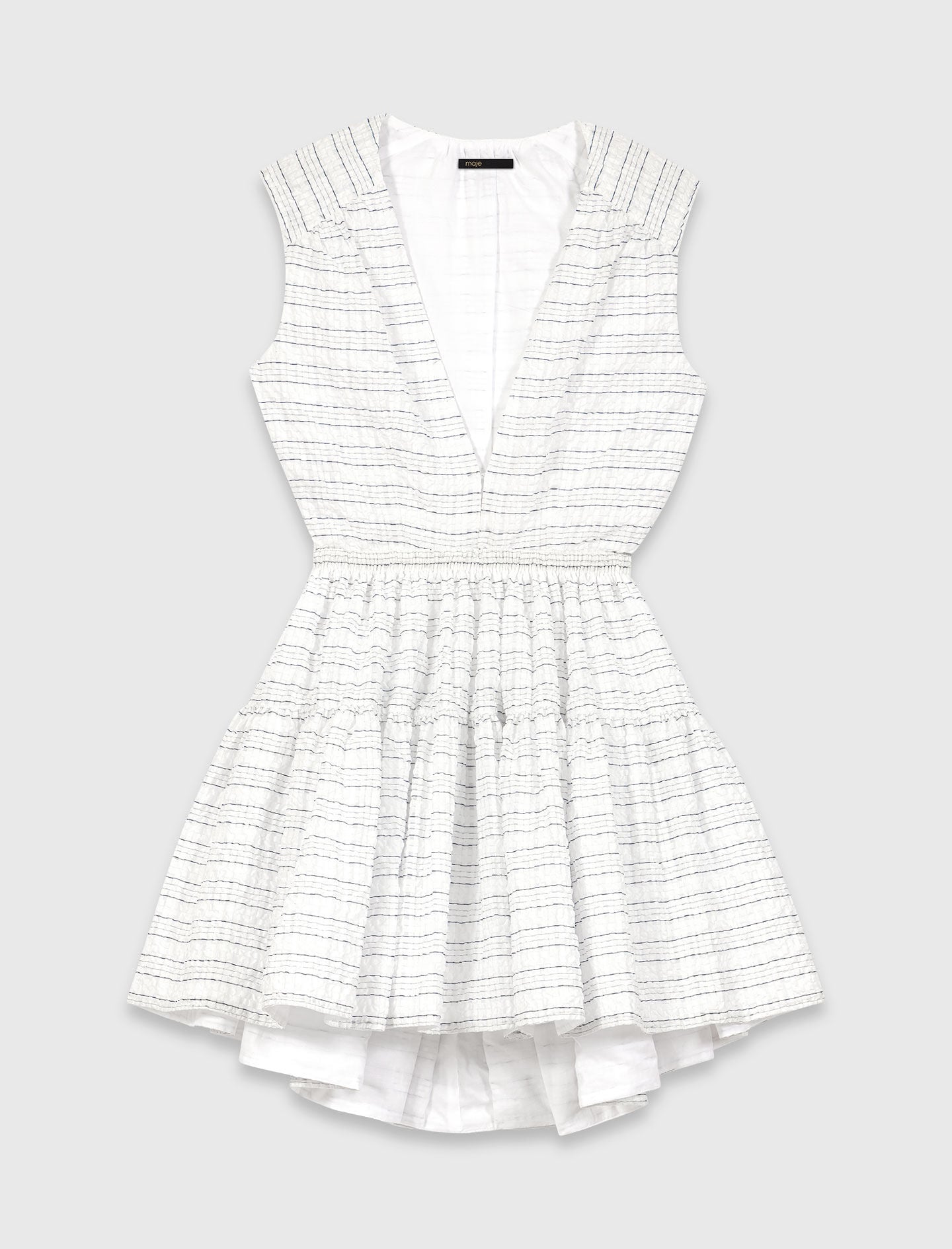 Maje Shop / Short flared open-back dress