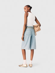 Maje Sale / Rhinestone Bermuda shorts