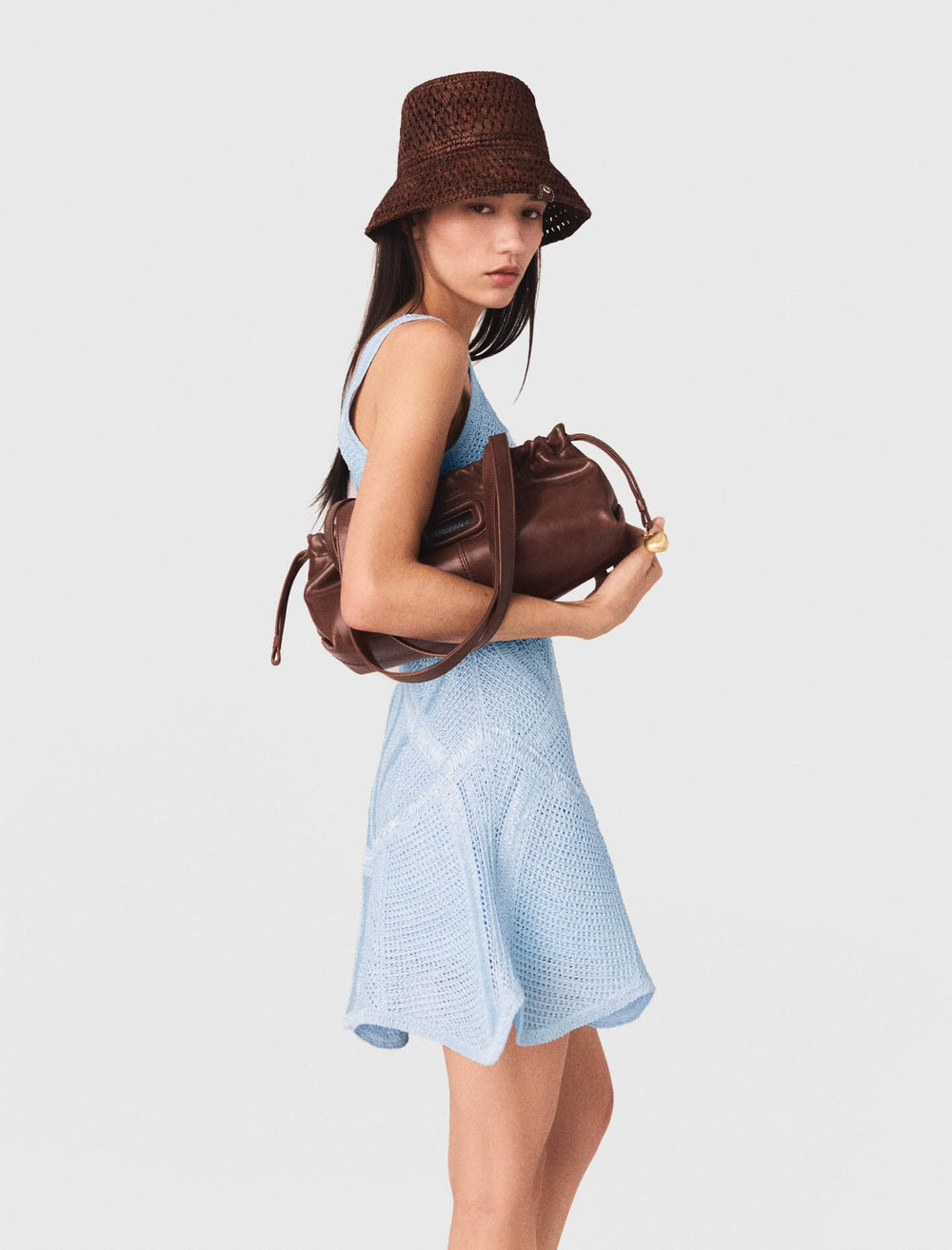 Maje Shop / Short crochet dress
