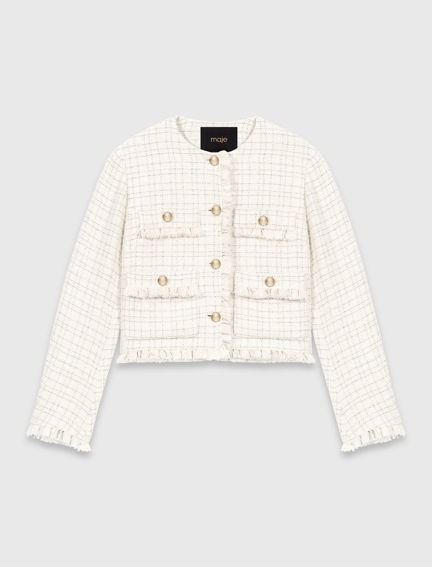 Maje New / Cropped tweed jacket