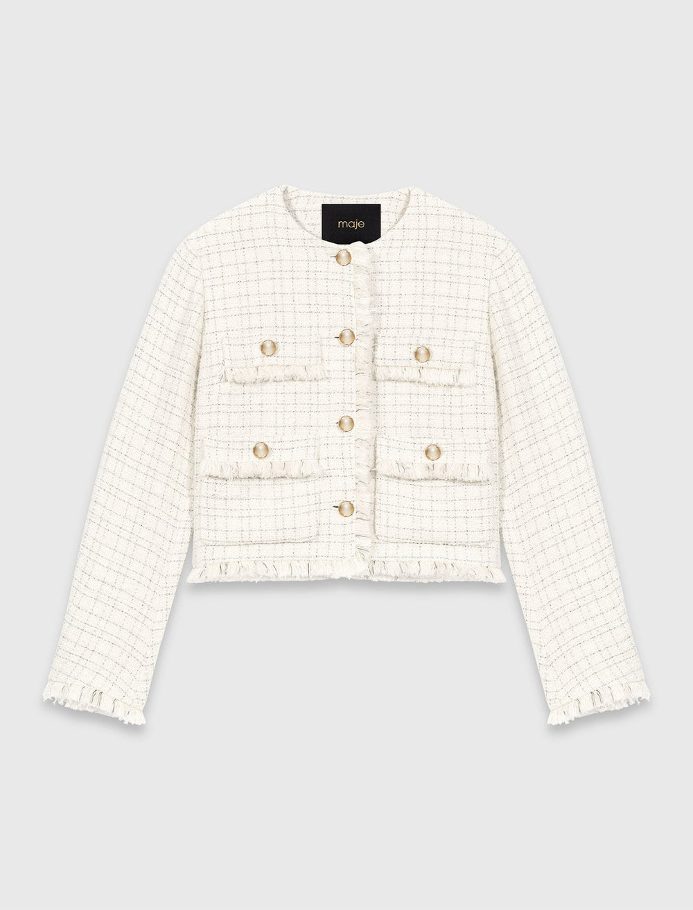 Maje New / Cropped tweed jacket