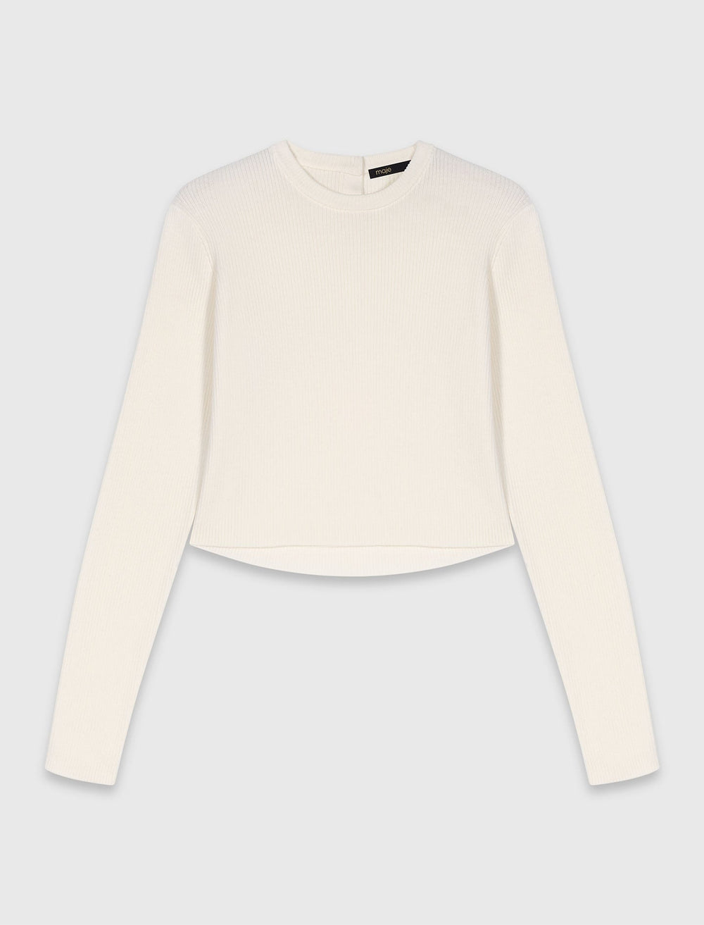 Maje Shop / Sweater with jewelled buttons