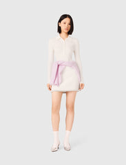Maje Sale / Ribbed polo sweater