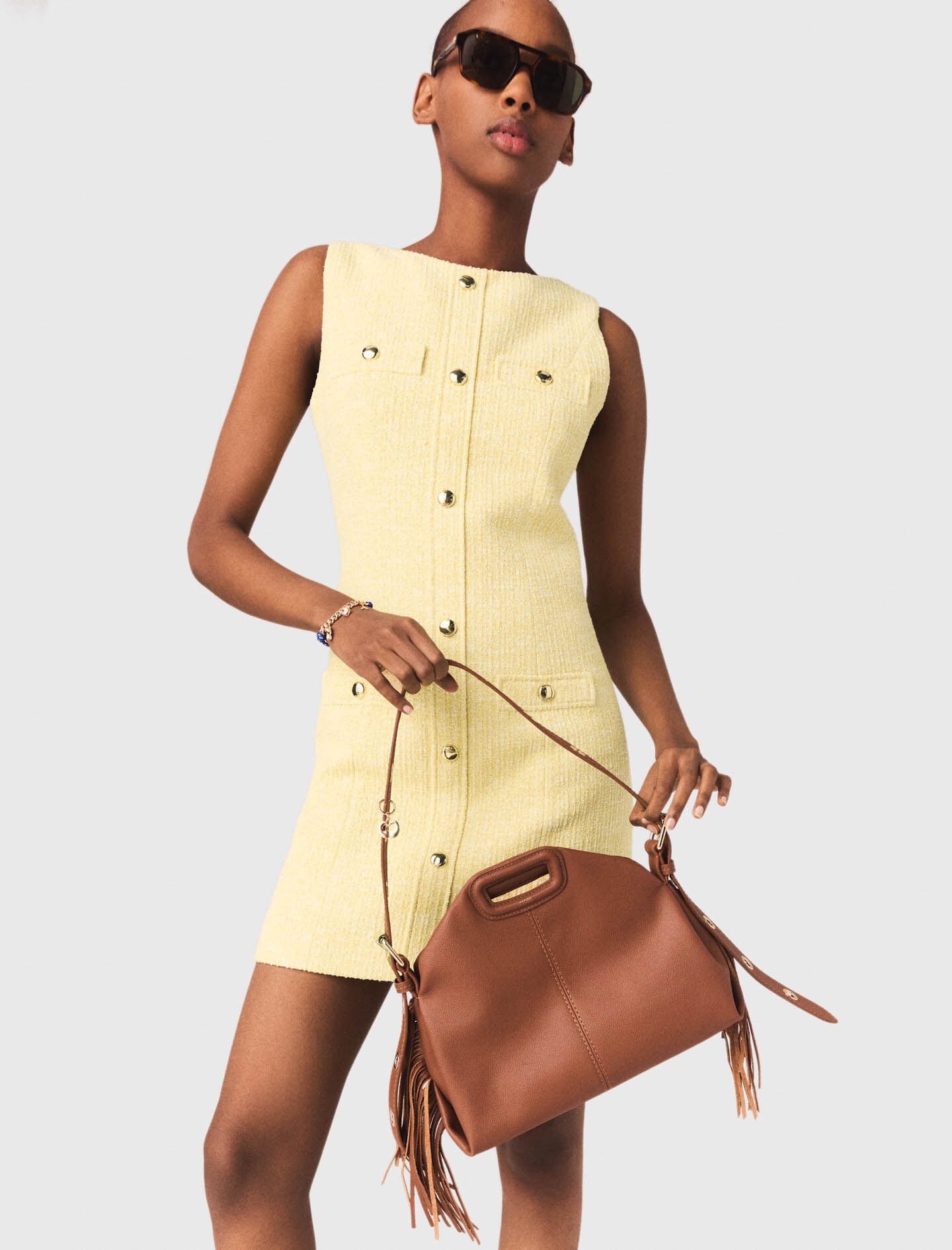 Maje Sale / Short tweed dress