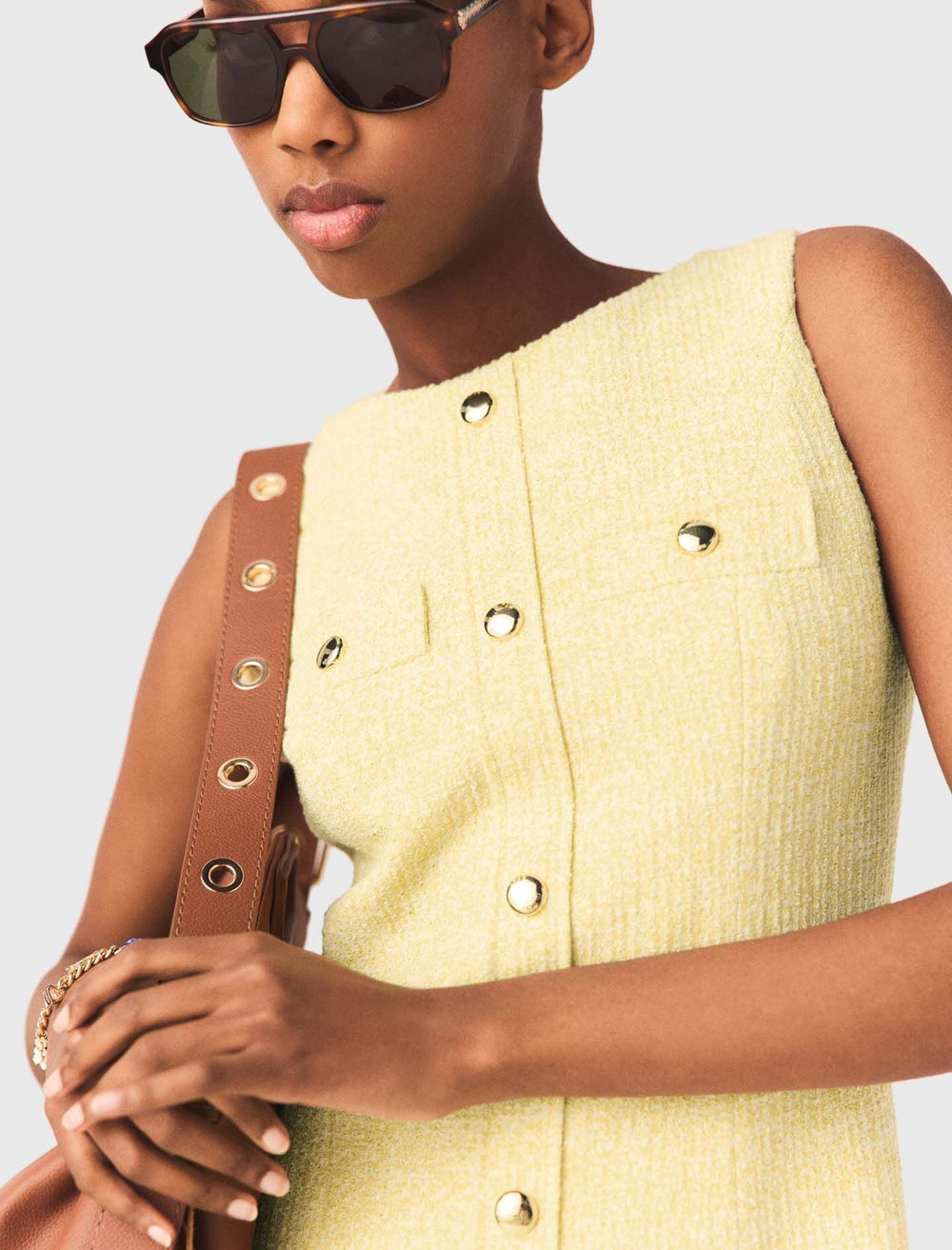 Maje Sale / Short tweed dress