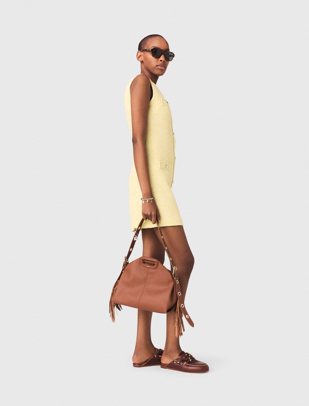 Maje Sale / Short tweed dress