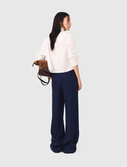Maje Sale / Linen-blend sailor trousers