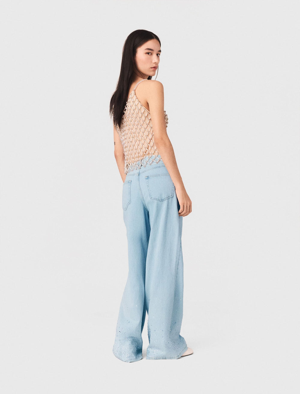 Maje New / Beaded top with lining
