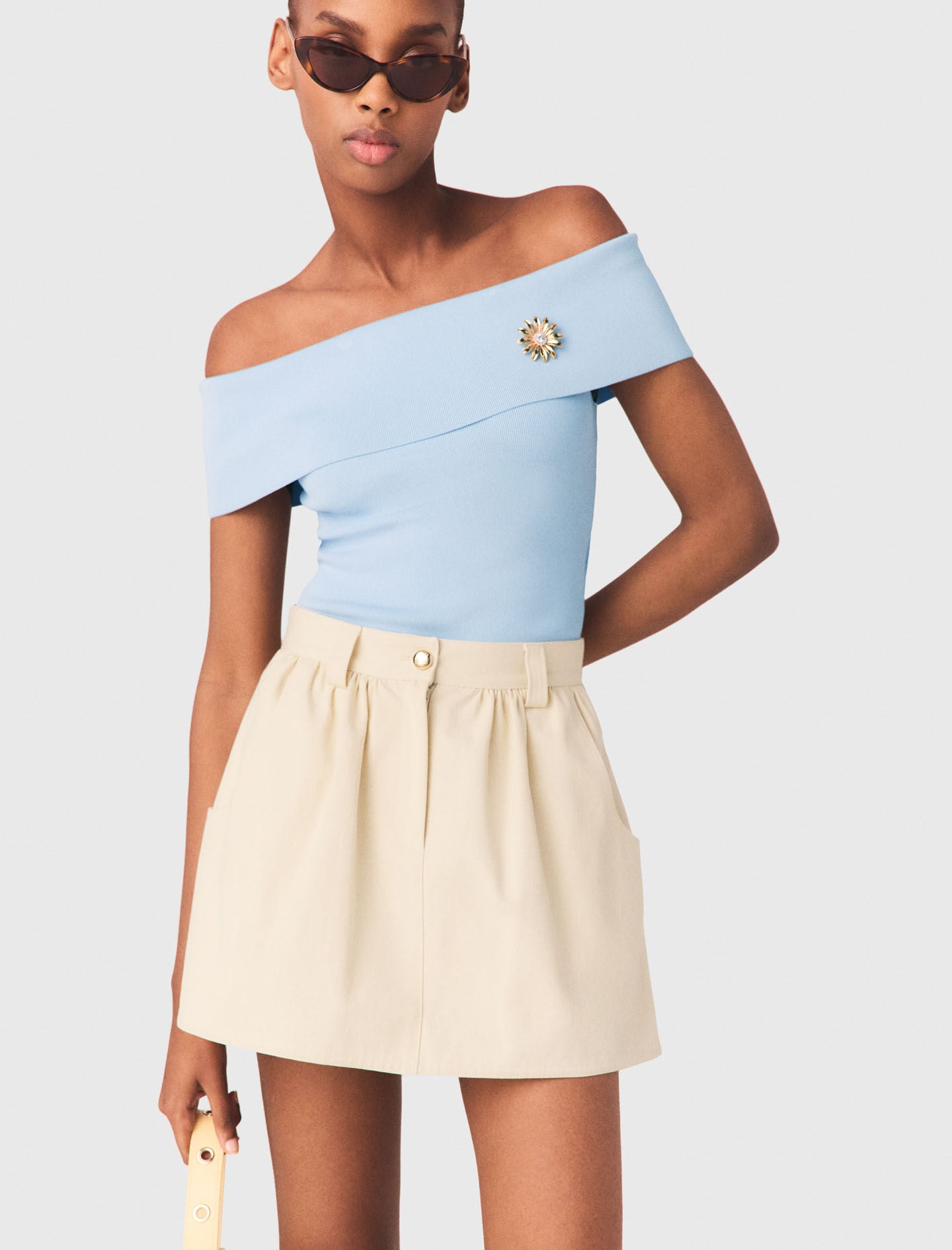 Maje Discount / Cotton skort