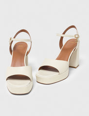 Maje Shop / Leather platform sandals