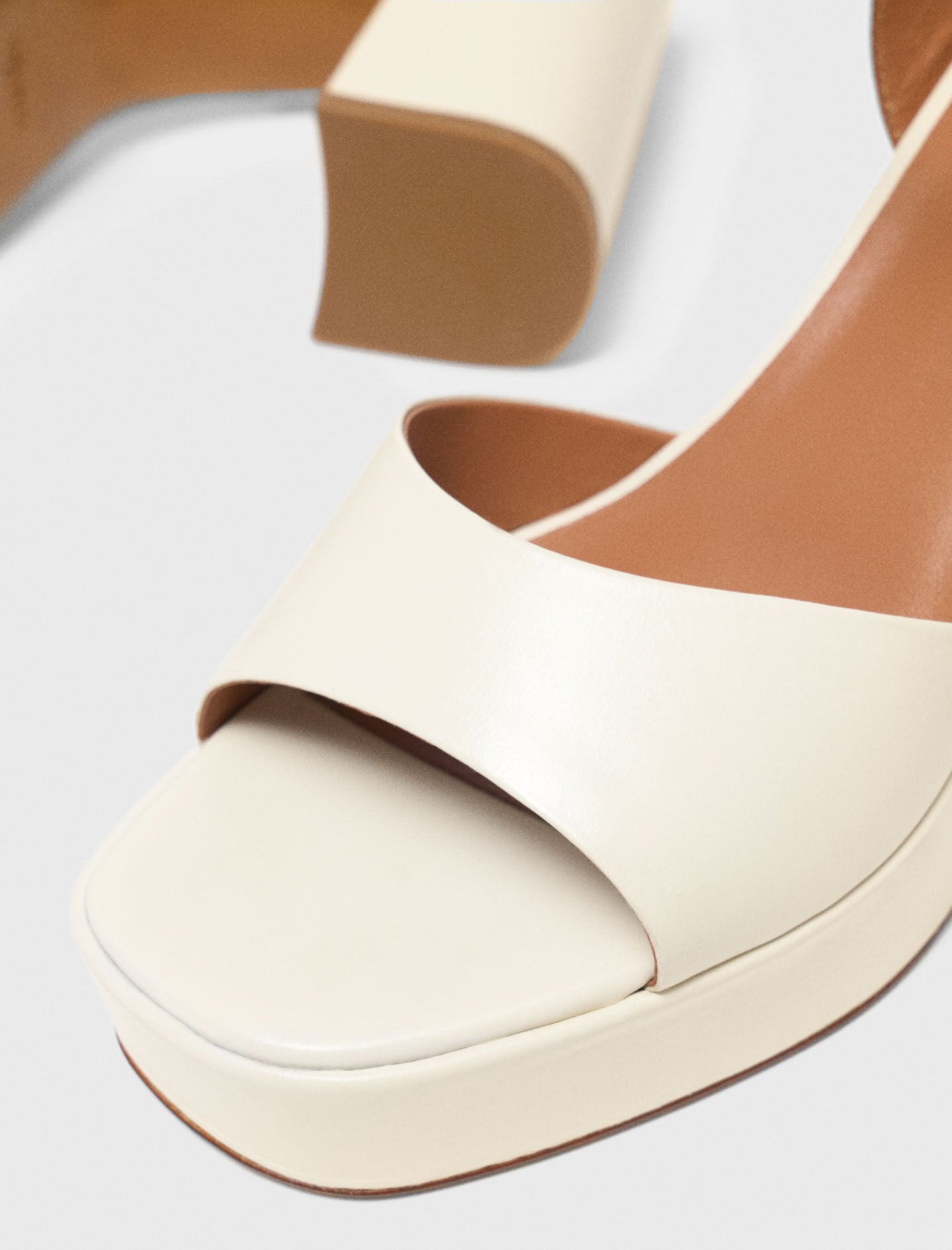 Maje Shop / Leather platform sandals
