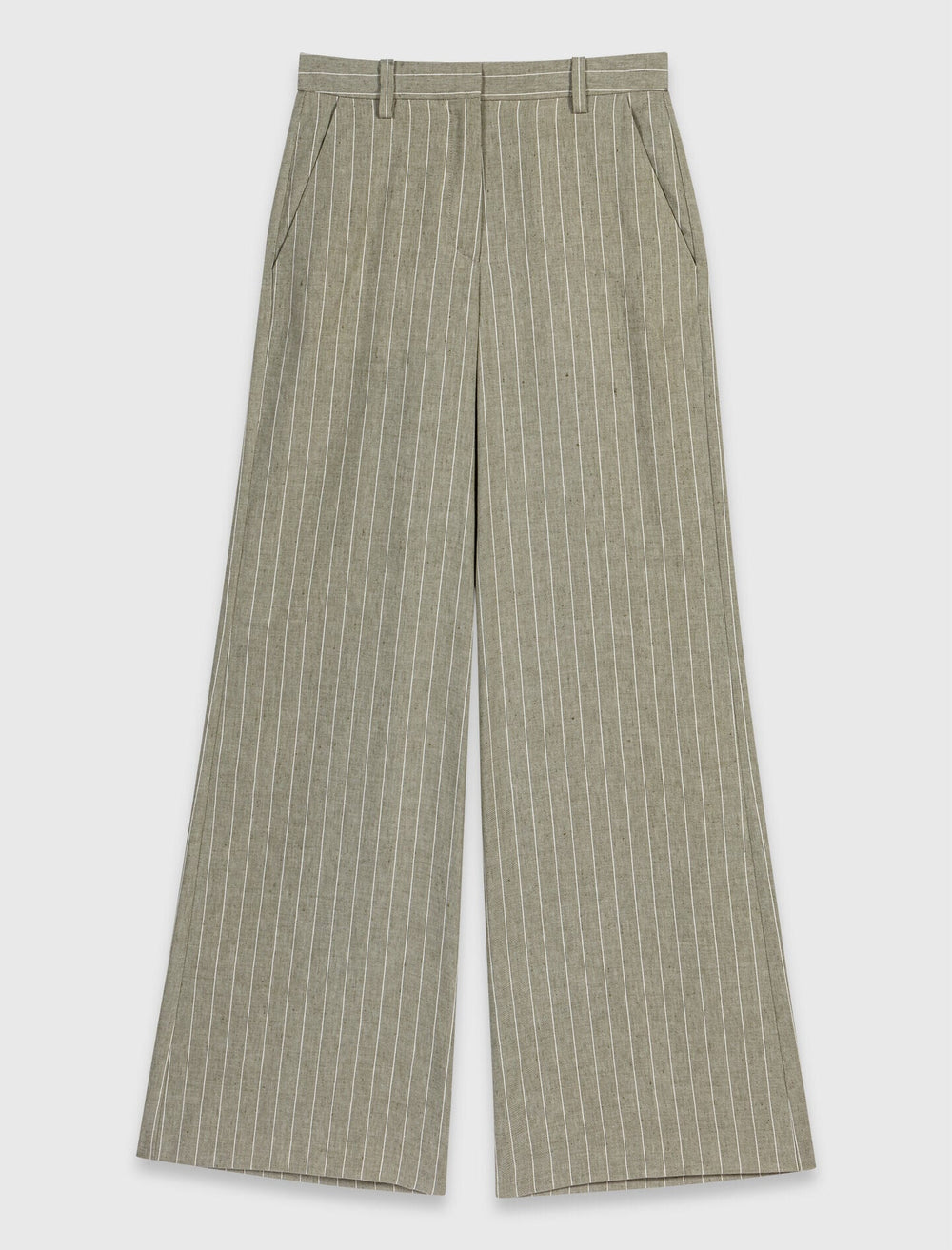 Maje Outlet / Linen-blend suit trousers