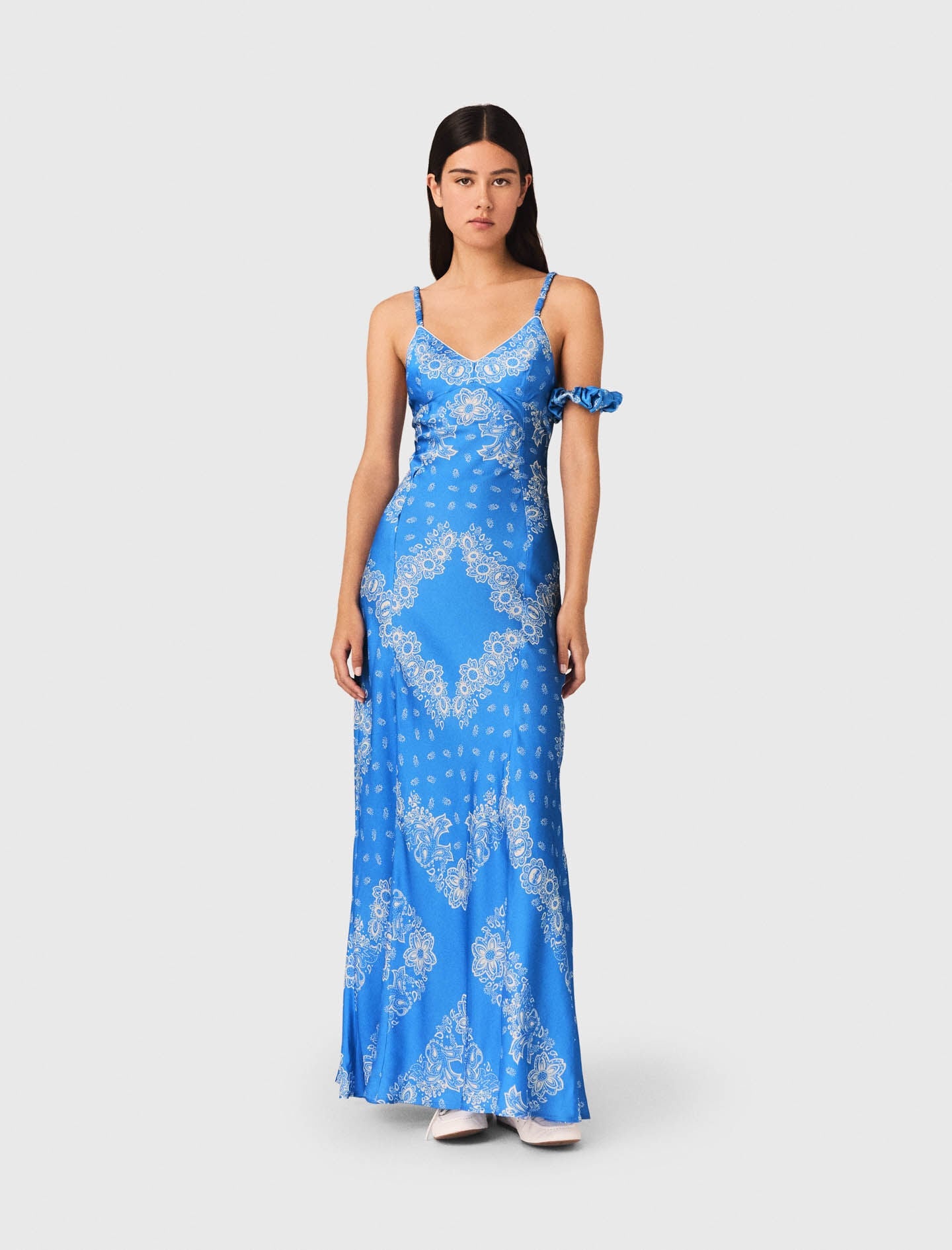 Maje Discount / Patterned Maxi Dress