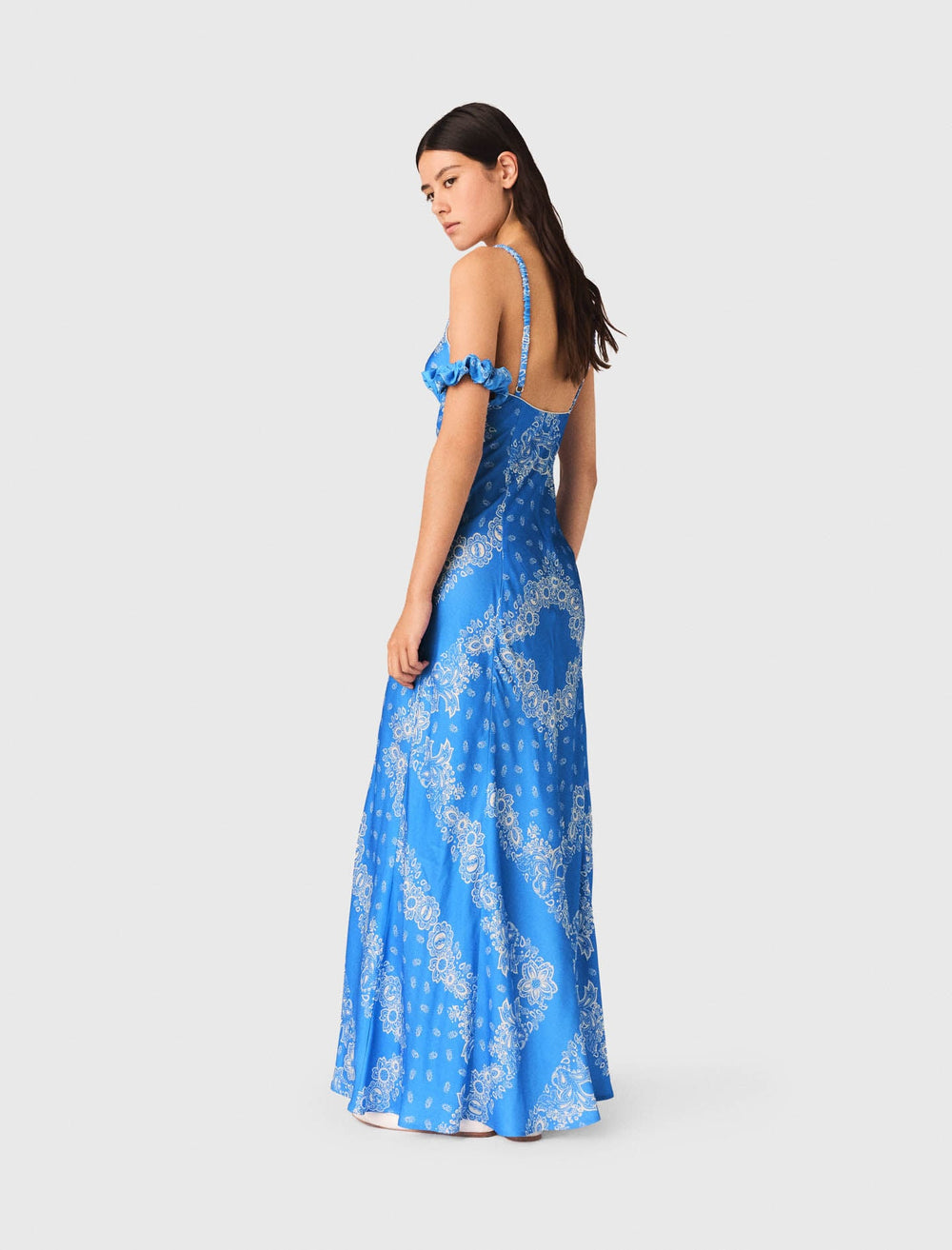 Maje Discount / Patterned Maxi Dress