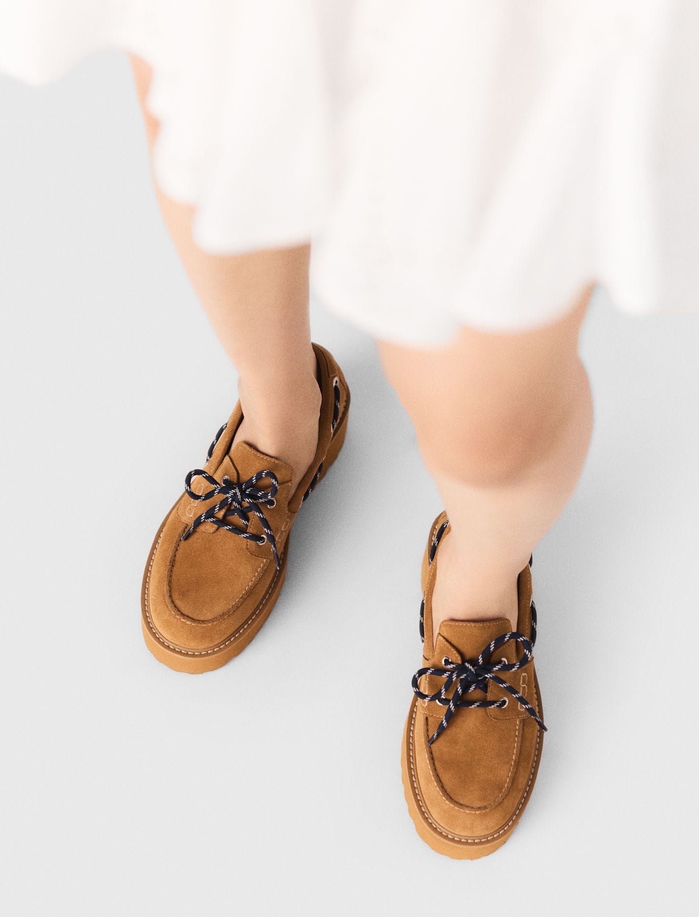Maje Discount / Suede platform boat shoes