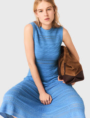 Maje Shop / Pointelle knit maxi dress