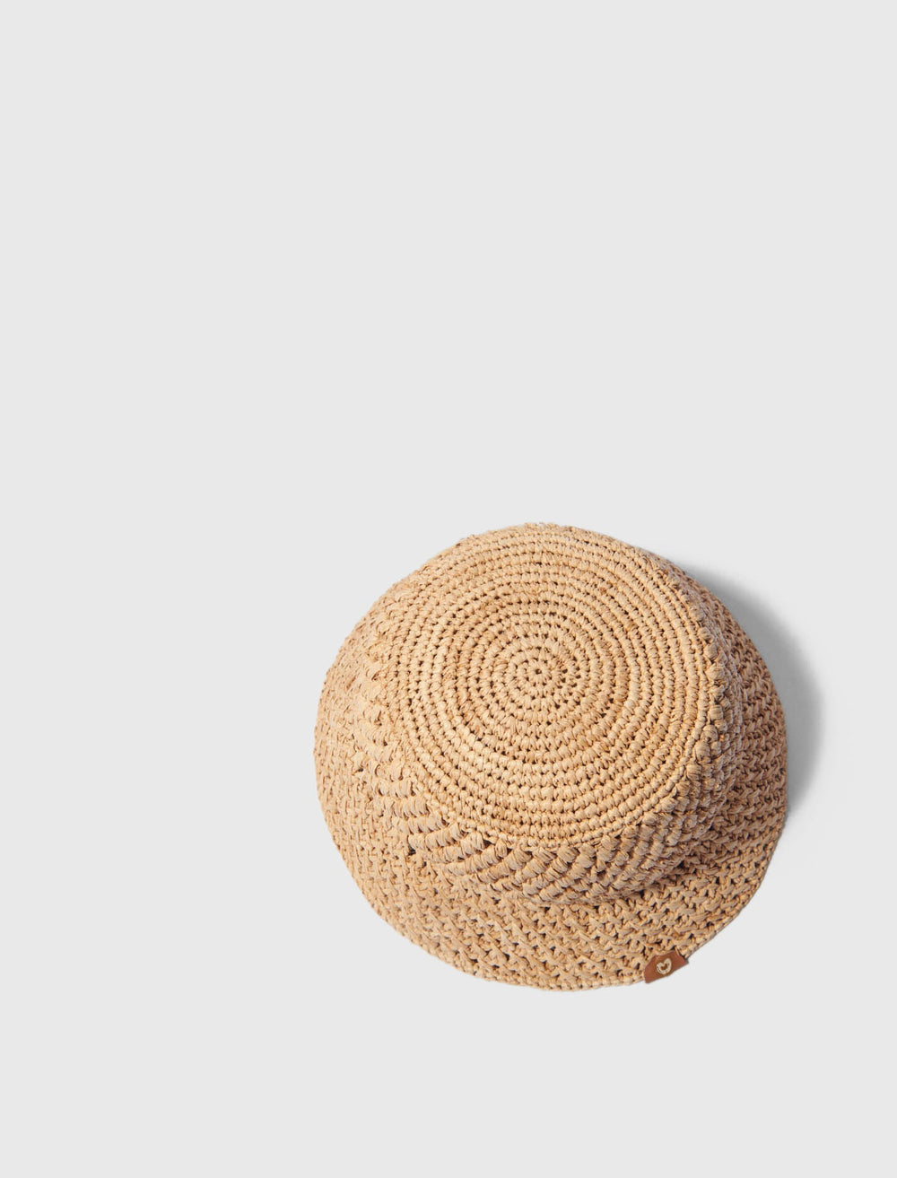 Maje On Sale / Crochet raffia bucket hat