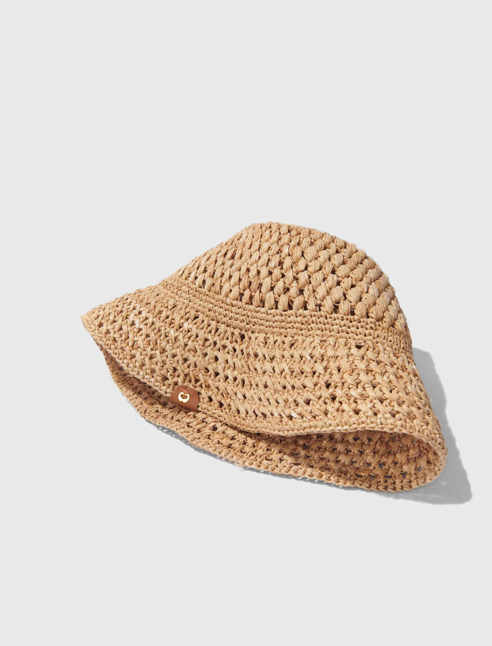 Maje On Sale / Crochet raffia bucket hat