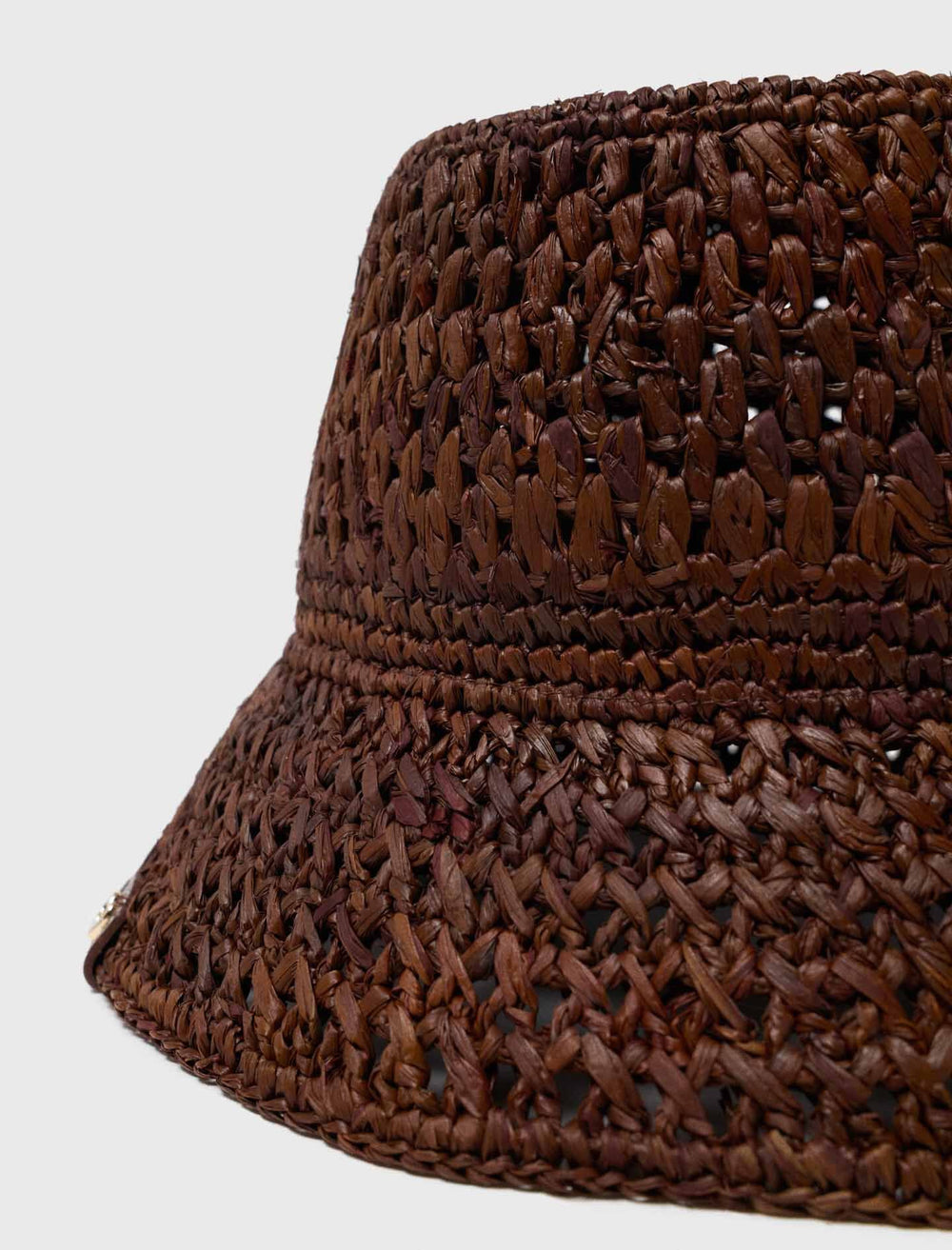 Maje New / Colourful natural raffia bucket hat