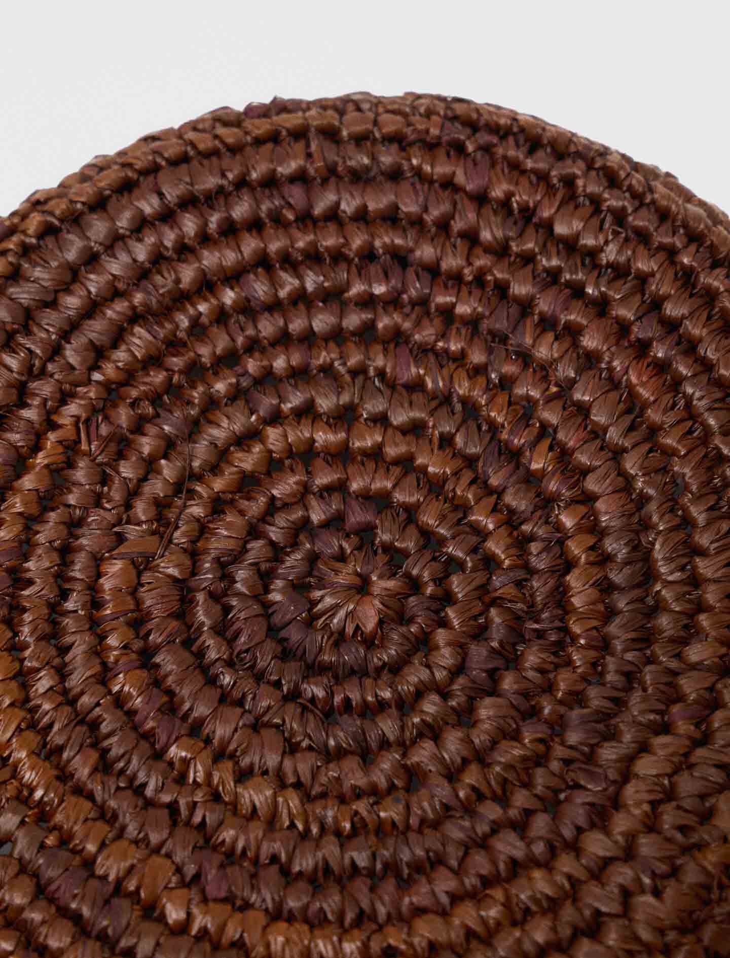 Maje New / Colourful natural raffia bucket hat