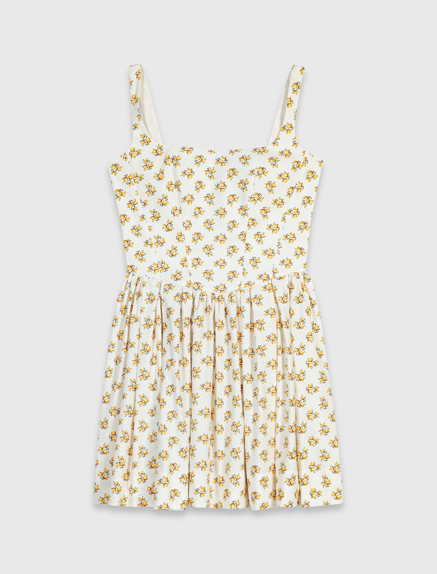 Maje Online / Short flared patterned dress