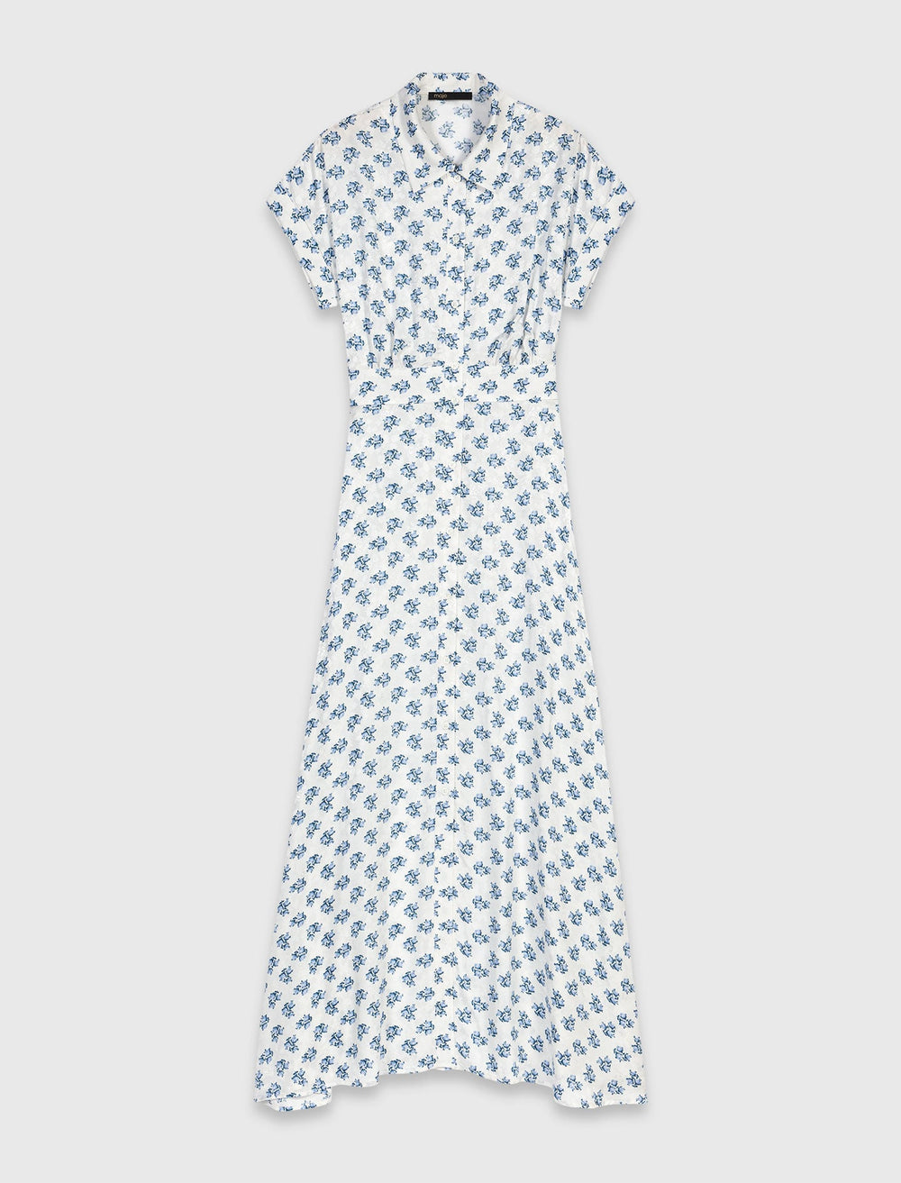 Maje Sale / Jacquard print maxi dress