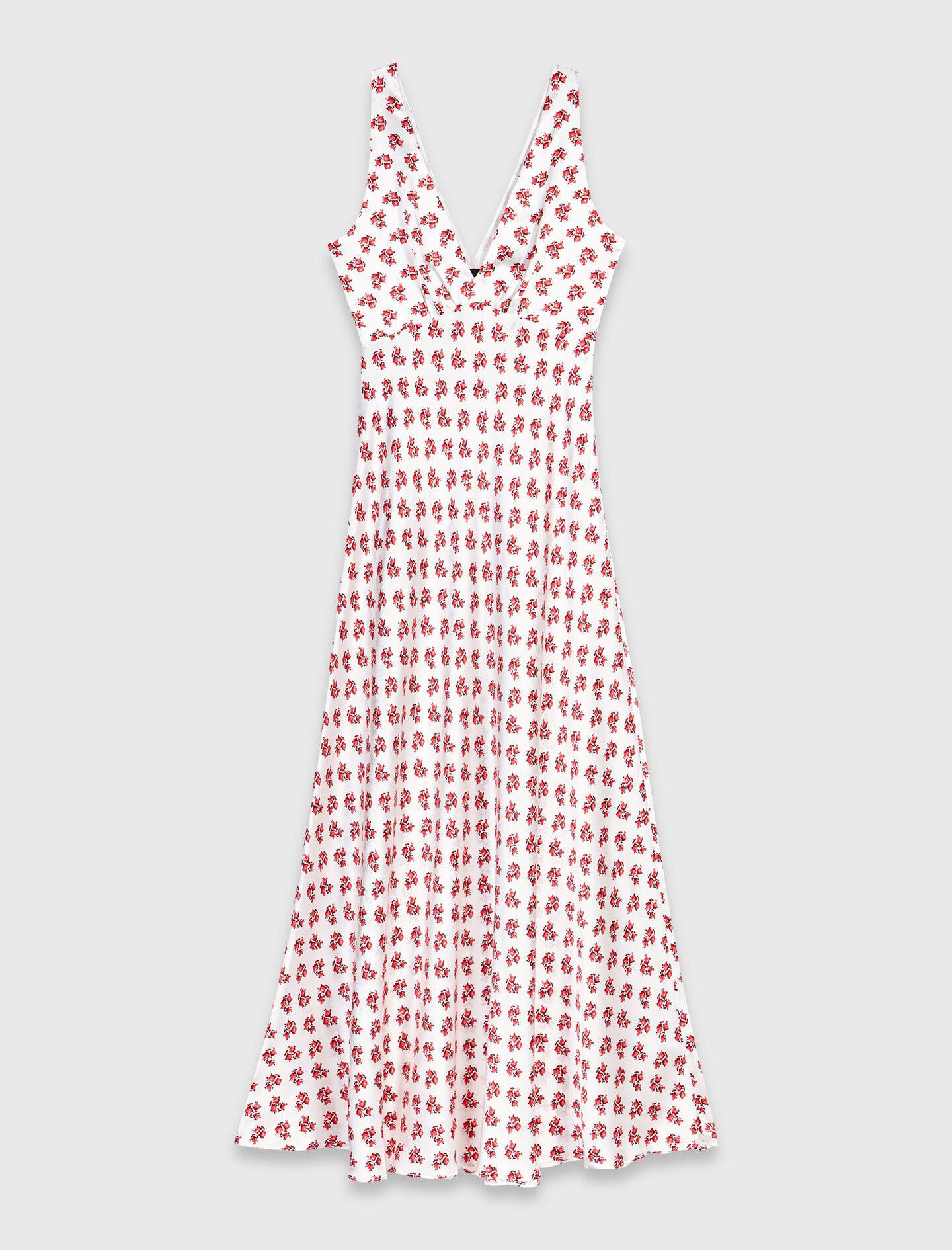 Maje Outlet / Patterned silk dress