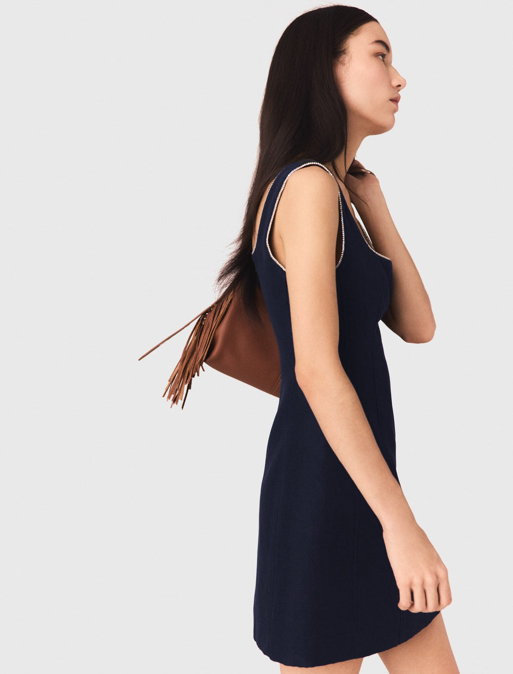 Maje Shop / Short linen-blend dress
