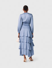Maje New / Ruffled maxi dress