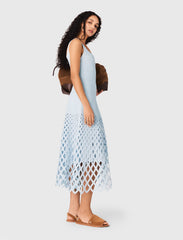 Maje Shop / Crochet dress with removable lining