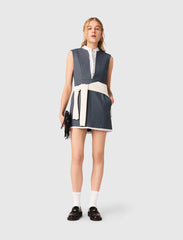 Maje On Sale / Layered-effect tailored dress