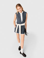 Maje On Sale / Layered-effect tailored dress