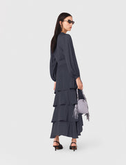 Maje Outlet / Ruffled maxi dress