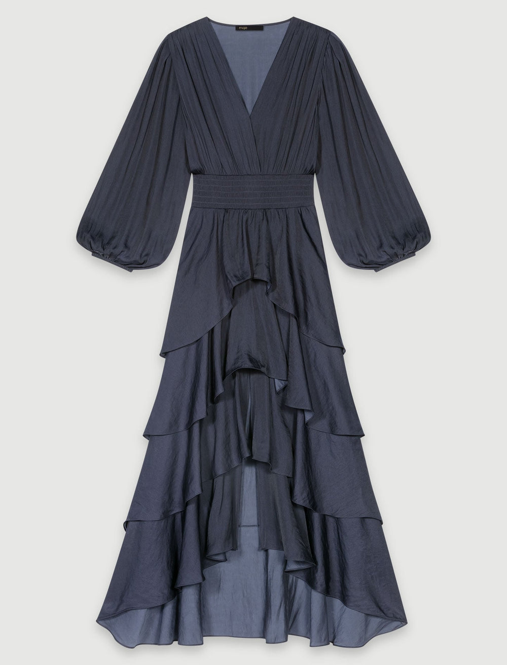 Maje Outlet / Ruffled maxi dress