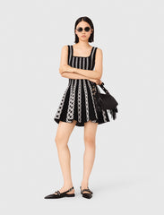Maje Online / Mini jacquard knit dress